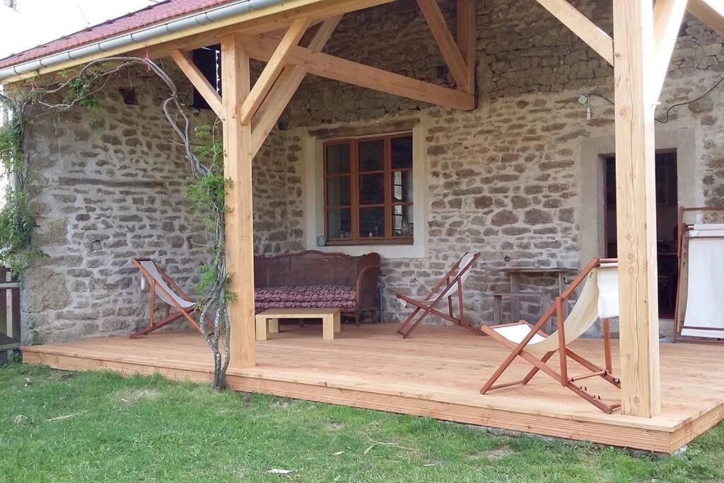 Flee  Belle Maison En Bourgogne - Auxois - Morvan מראה חיצוני תמונה